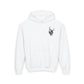 Youth Heavy Blend Hooded Sweatshirt - 'Pierce Demons, Blind Futures' - Edgy Graphic Hoodie for Teens