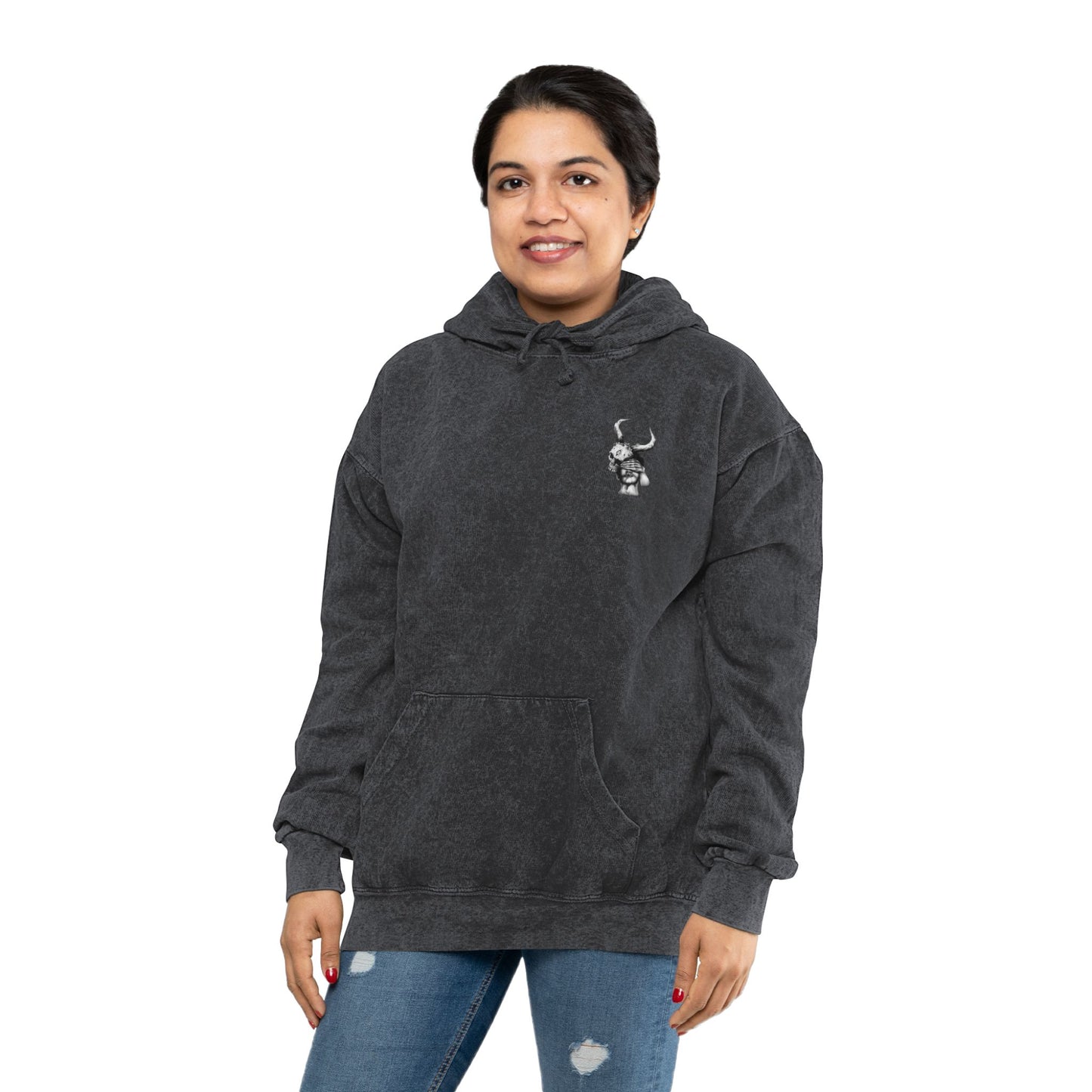 Unisex Mineral Wash Hoodie